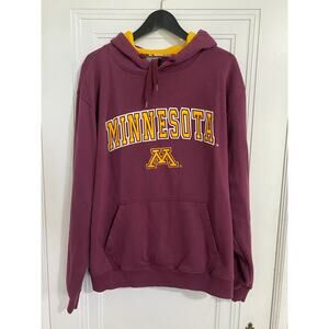 Minnesota Gophers College Hoodie Sweatshirt Size Large